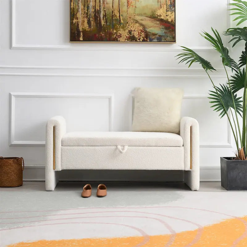 Modern Teddy Bed End Bench
