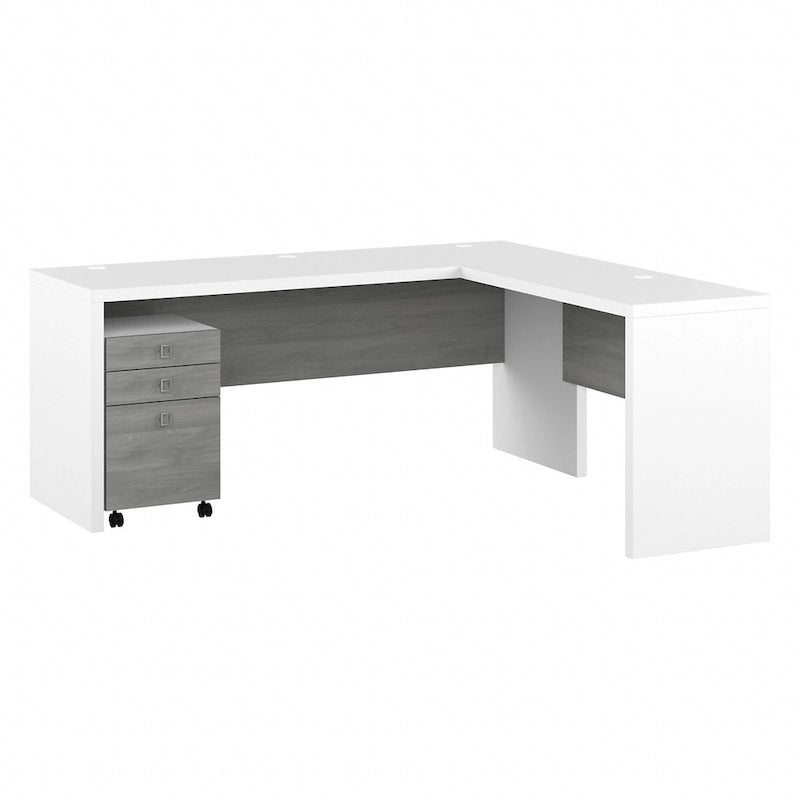 Echo 72W L Shaped Computer Desk w/ Drawers by Bush Business Furniture