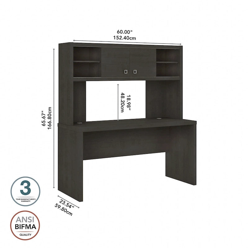 Bureau-Crédence avec Huche