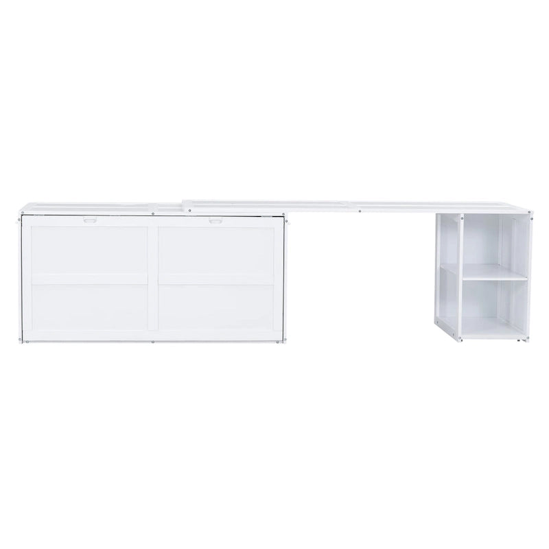 Queen Size Murphy Bed with Rotable Desk