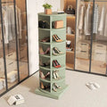 Green 360 Rotating shoe cabinet 6 layers
