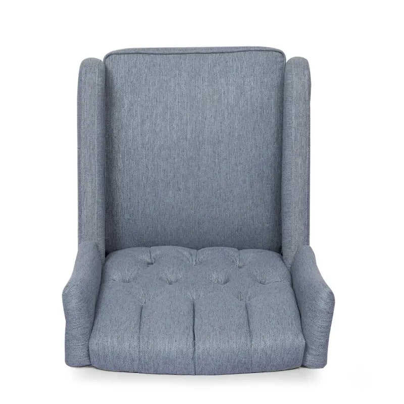 Roomfitters Classic Design, Manual Recliner Chair with 360-Degree Swivel, Relaxing Lounge Chair for Living Room