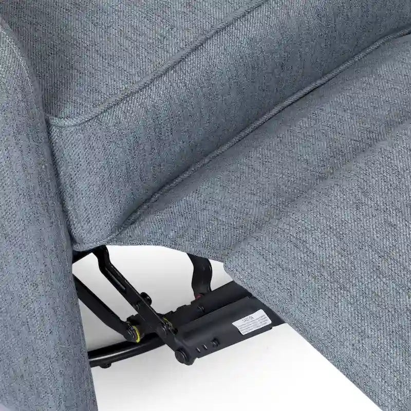 Roomfitters Classic Design, Manual Recliner Chair with 360-Degree Swivel, Relaxing Lounge Chair for Living Room