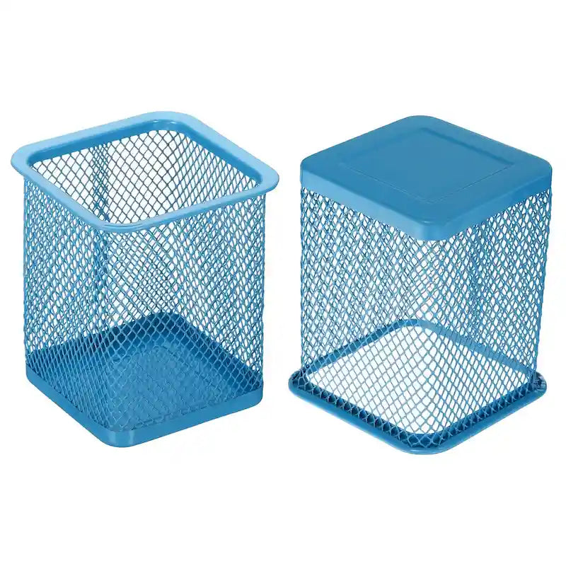 Mesh Pen Holder Pencil Holder Pencil Basket Pen Cup Organizer Square - 80 x 95mm