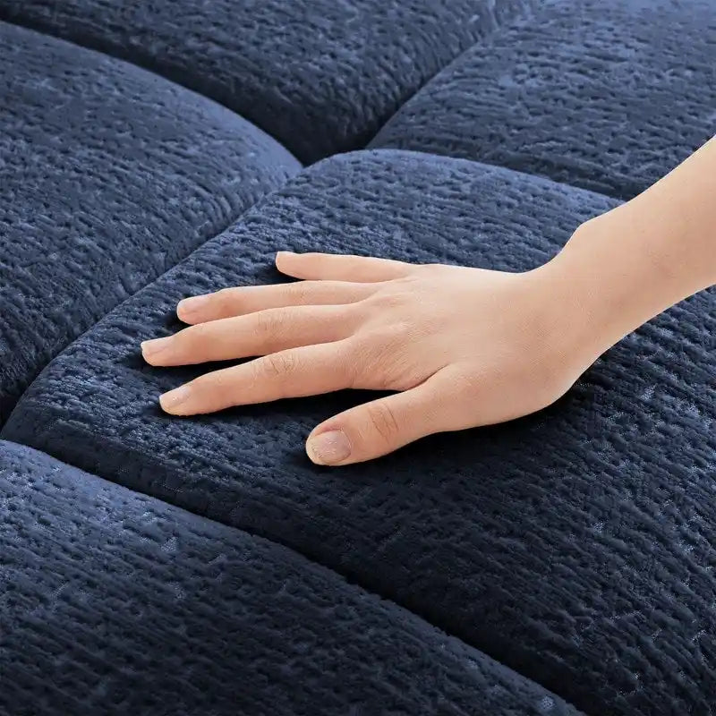 78.7 Chenille Two Seater Upholstered Sofa