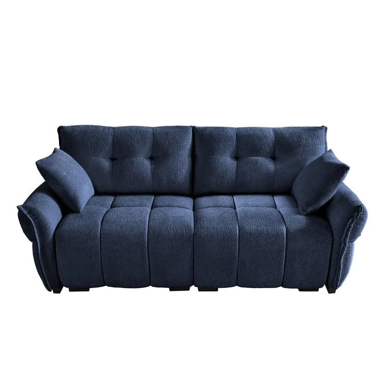 78.7 Chenille Two Seater Upholstered Sofa