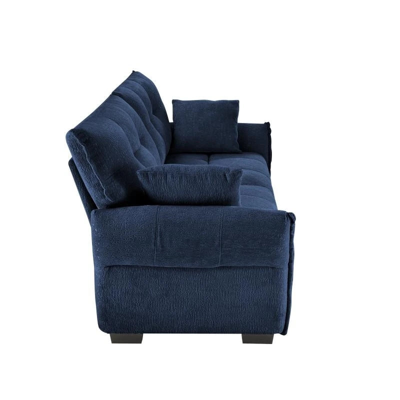 78.7 Chenille Two Seater Upholstered Sofa