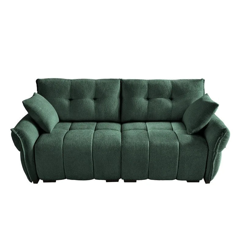 78.7 Chenille Two Seater Upholstered Sofa