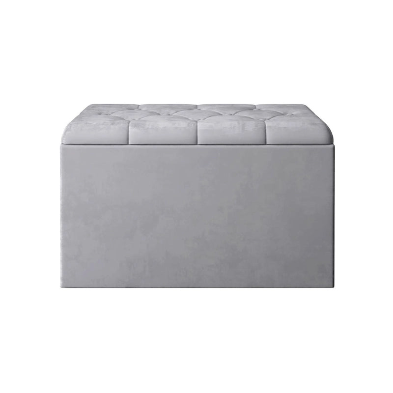 Arya Upholestered Flip Top Storage Bench