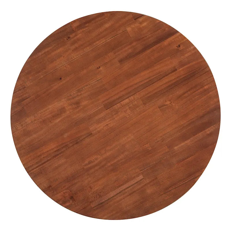 Canton Round Acacia Wood Coffee Table by Christopher Knight Home