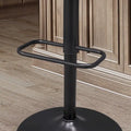 Tabourets de bar pivotants réglables en bois courbé