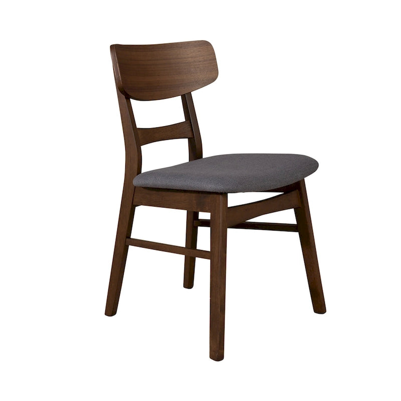 Space Savers Satin Walnut 4 Piece Triangle Table Set
