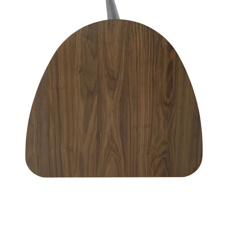 Space Savers Satin Walnut 4 Piece Triangle Table Set