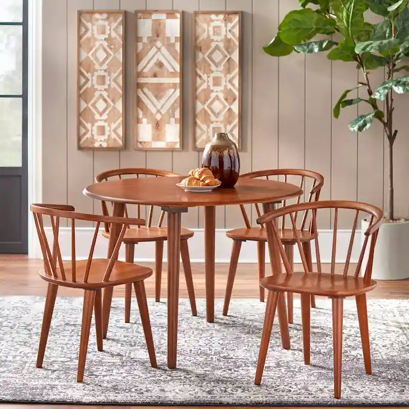 Porch & Den Corcoran Round Dining Table
