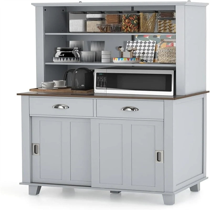 Kitchen Pantry Storage Cabinet - 19D x 30W x 67H