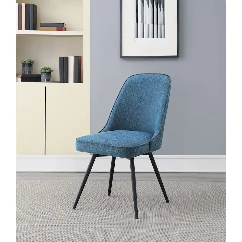 Fauteuil pivotant moderne avec assise rembourrée