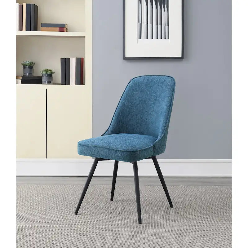 Fauteuil pivotant moderne avec assise rembourrée