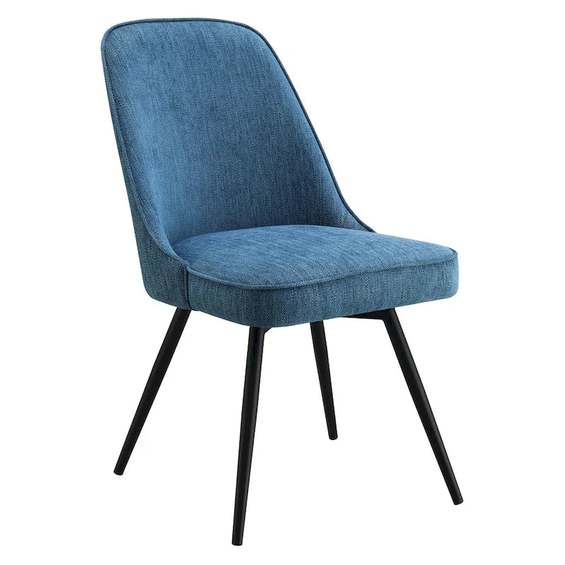 Fauteuil pivotant moderne avec assise rembourrée