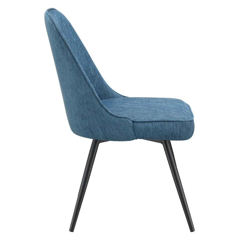 Fauteuil pivotant moderne avec assise rembourrée