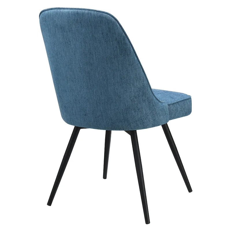 Fauteuil pivotant moderne avec assise rembourrée