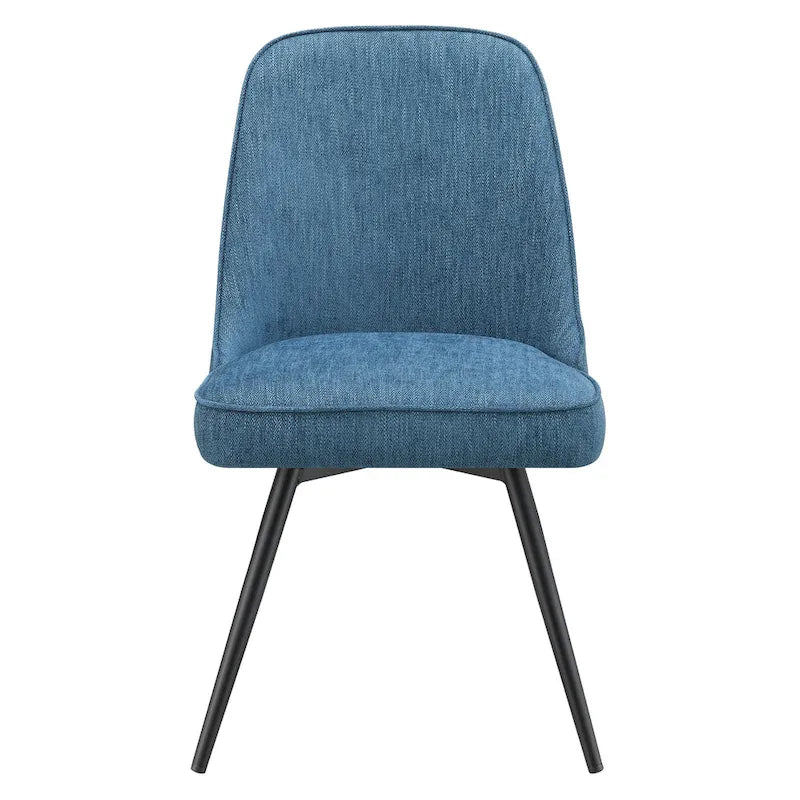 Fauteuil pivotant moderne avec assise rembourrée