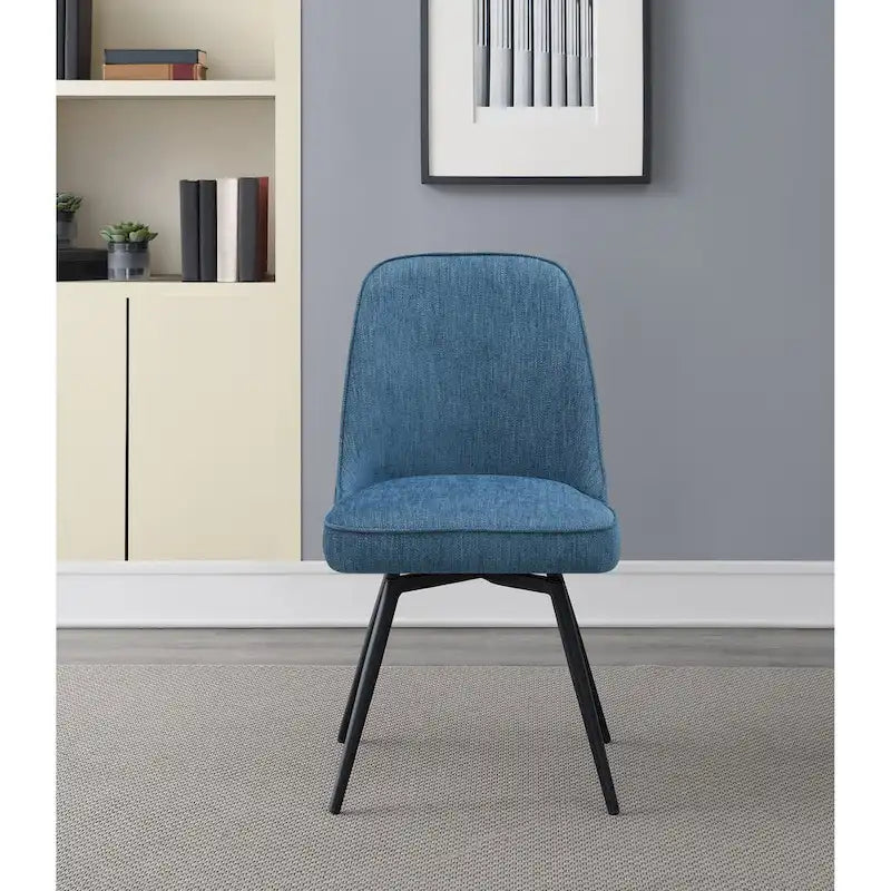 Fauteuil pivotant moderne avec assise rembourrée