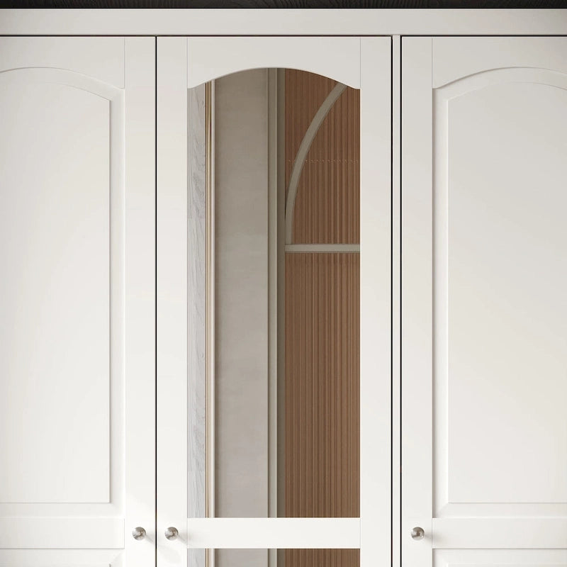 Armoires de rangement doubles avec miroirs