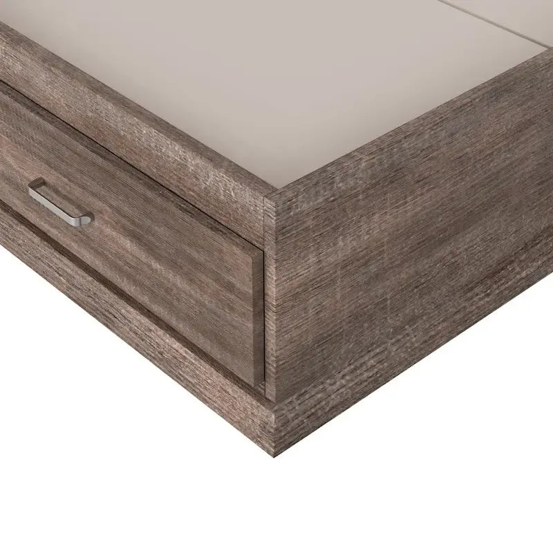 DH BASIC Contemporary 3-Drawer Storage Platform Bed by Denhour