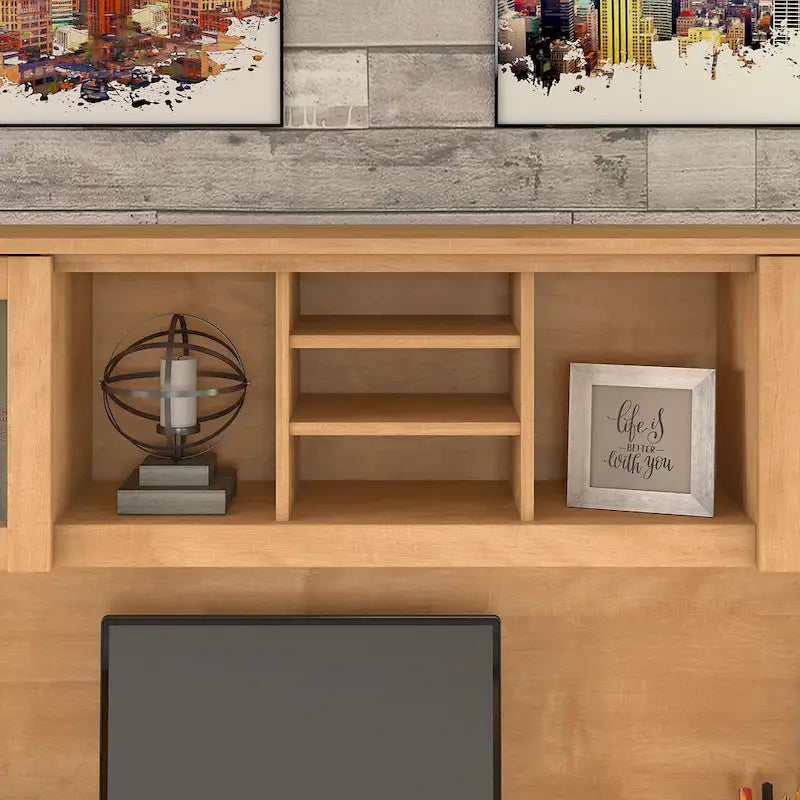 72W Hutch for L Shaped Desk