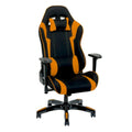 Porch & Den Banton Bonded Leather, Fabric, and Mesh High-back Ergonomic Gaming Chair
