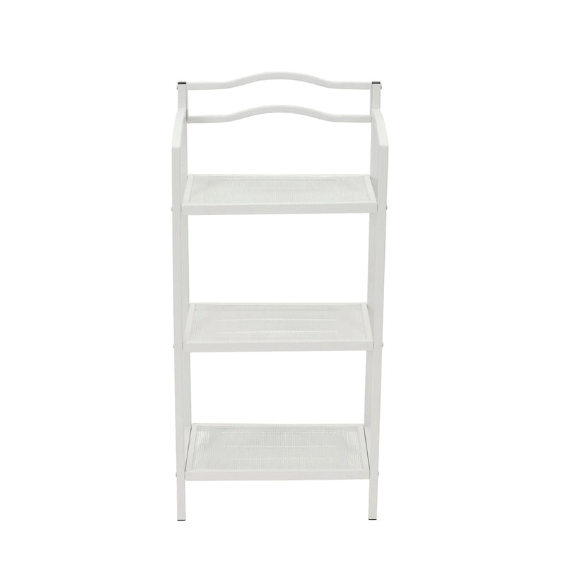 Household Essentials 3-Tier Metal Bathroom Storage Shelf - 10.5L x 17.0W x 35.0H