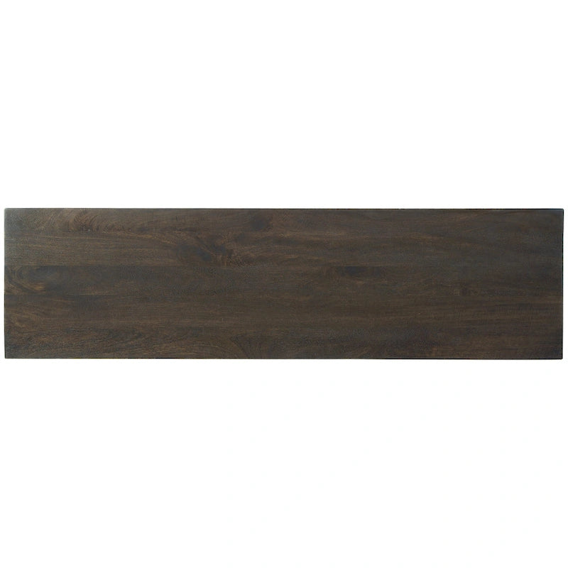 Elinmore Brown/Gold Accent Cabinet - 58W x 16D x 37H