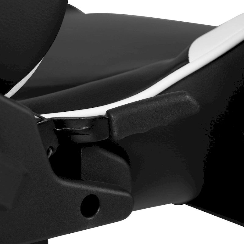 Racing Gaming Ergonomic Chair with Fully Reclining Back in Red LeatherSoft