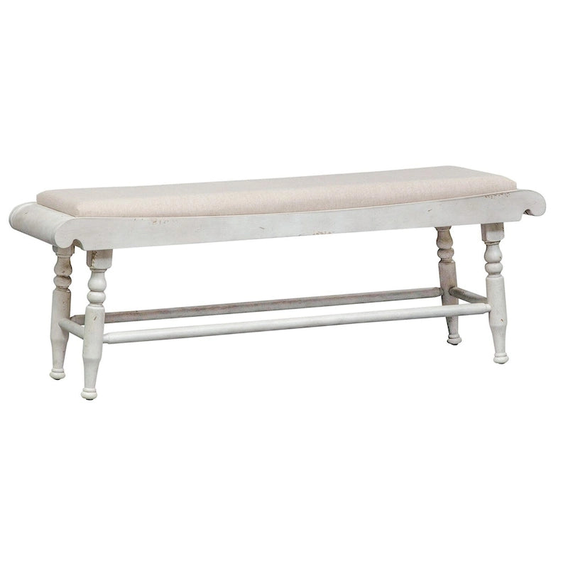 Whitney Antique Linen Bench