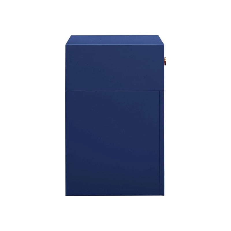 Suzie Wood & Rattan Nightstand