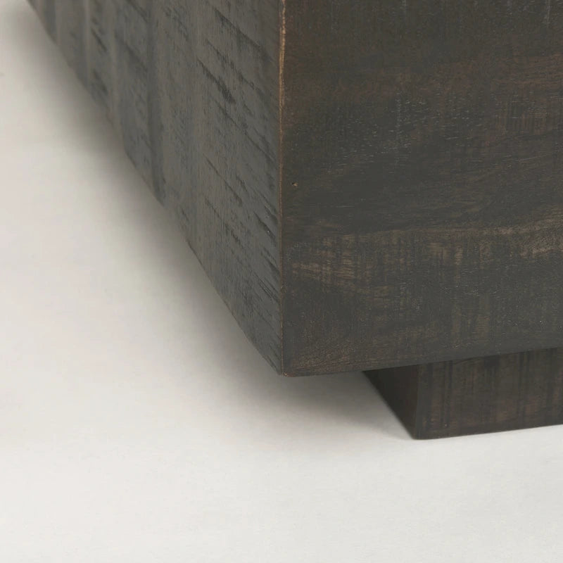 Hayden Solid Wood Square Floating Coffee Table