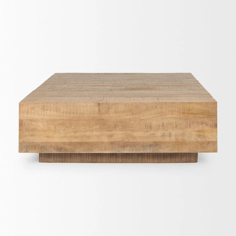 Hayden Solid Wood Square Floating Coffee Table