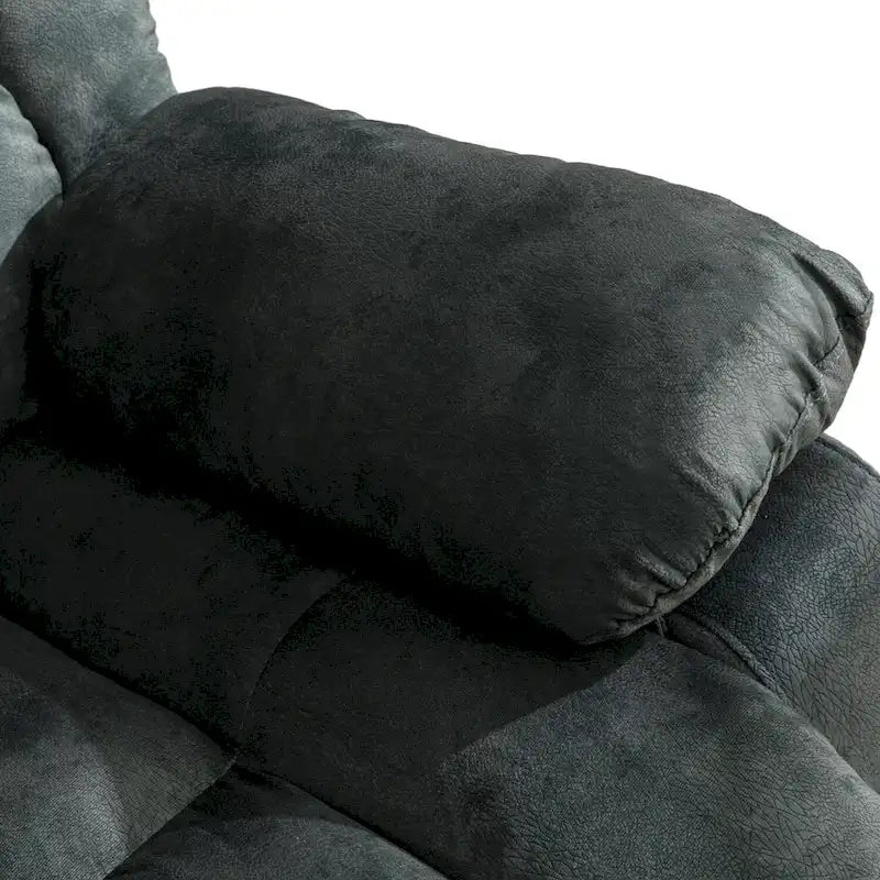 Fauteuil inclinable massant rotatif à 360° avec fonction chaleur et vibration