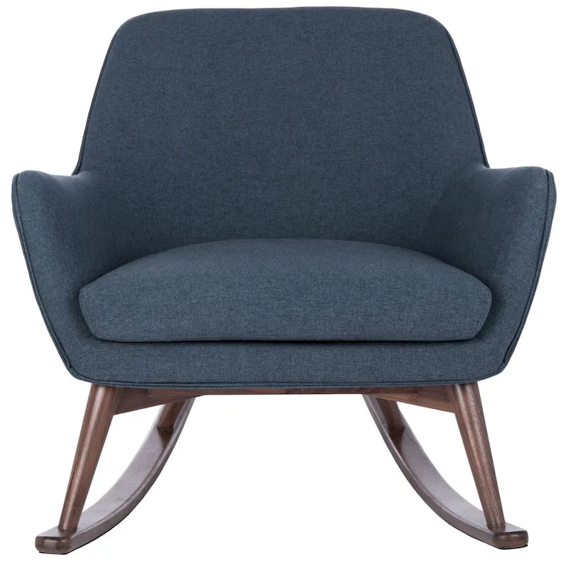 SAFAVIEH Couture Breeda Mid-Century Rocking Chair - 32Wx37Dx32H