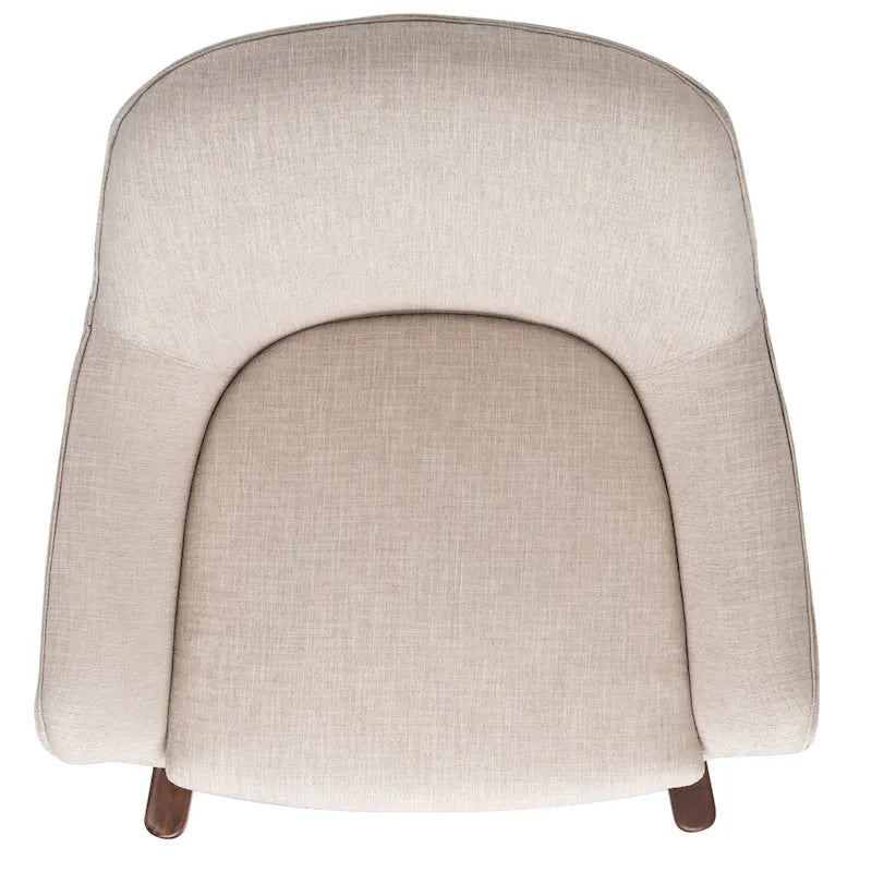 SAFAVIEH Couture Breeda Mid-Century Rocking Chair - 32Wx37Dx32H