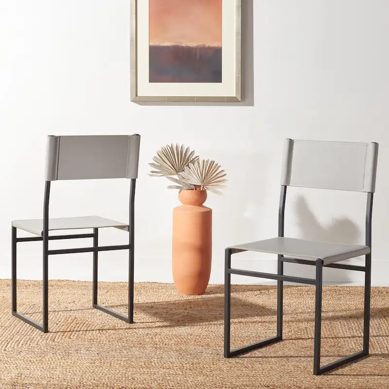 SAFAVIEH Daphne Dining Room Chair (Set of 2) - 18 W x 18.8 L x 35 H - 18Wx19Dx35H