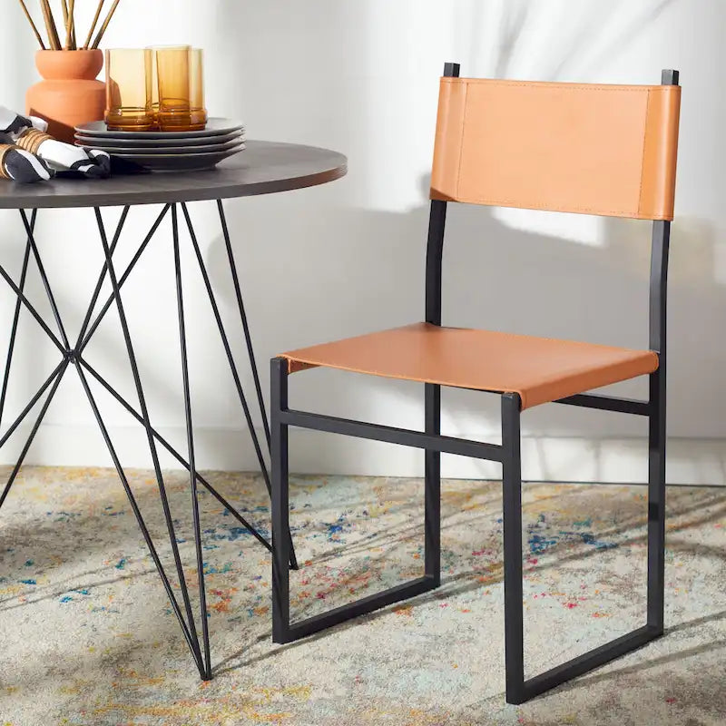 SAFAVIEH Daphne Dining Room Chair (Set of 2) - 18 W x 18.8 L x 35 H - 18Wx19Dx35H