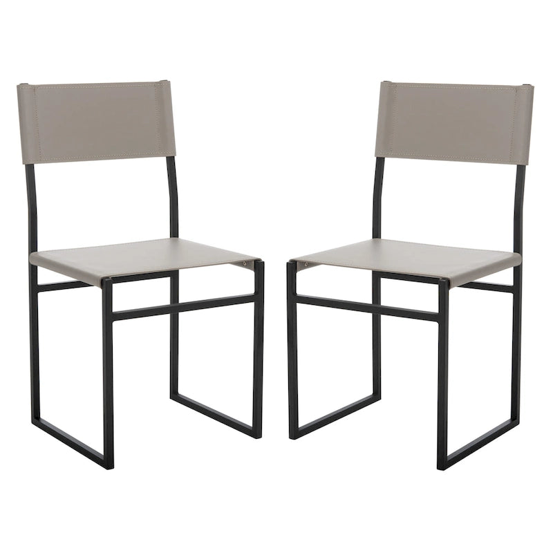 SAFAVIEH Daphne Dining Room Chair (Set of 2) - 18 W x 18.8 L x 35 H - 18Wx19Dx35H