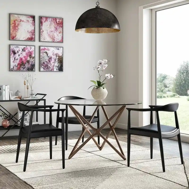 Kennedy Solid Oak Wood Arm Chair