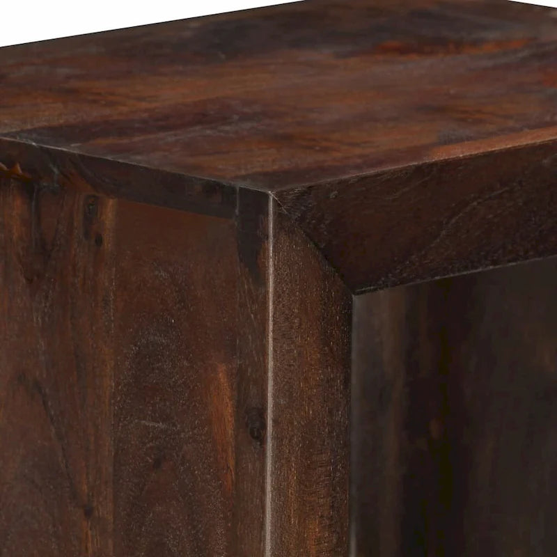 vidaXL Console Cabinet 15.7x11.8x43.3 Solid Acacia Wood