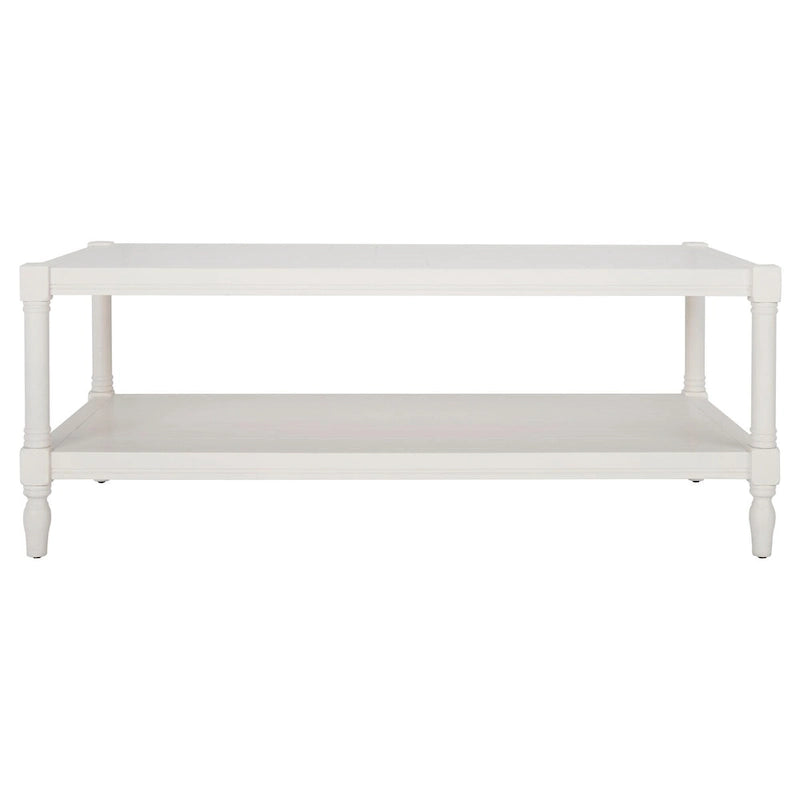 Table basse blanche