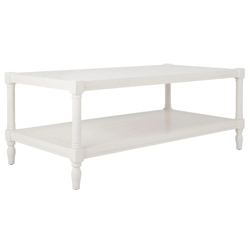 Table basse blanche