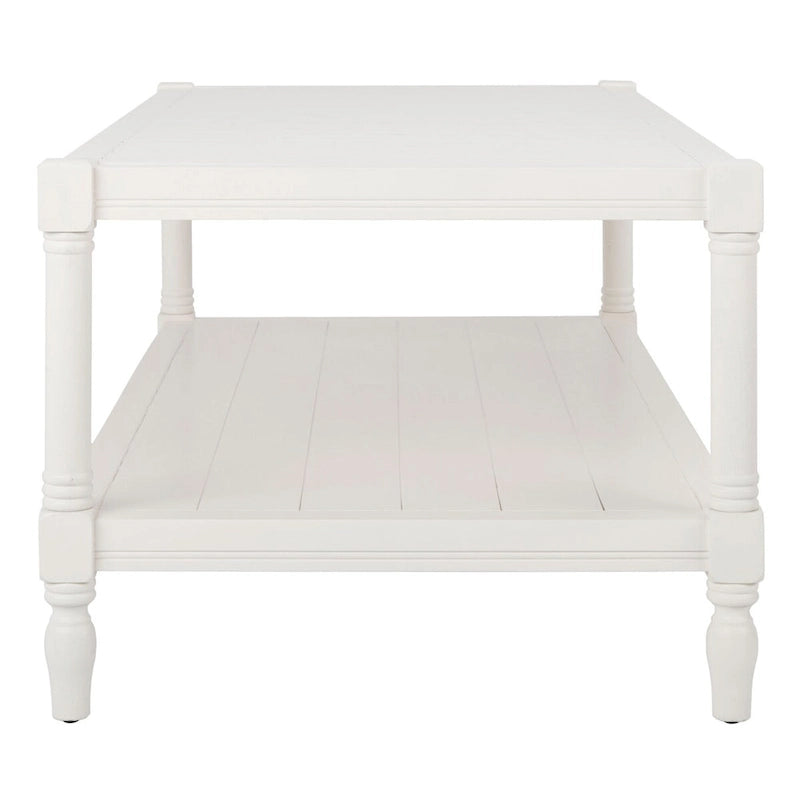 Table basse blanche