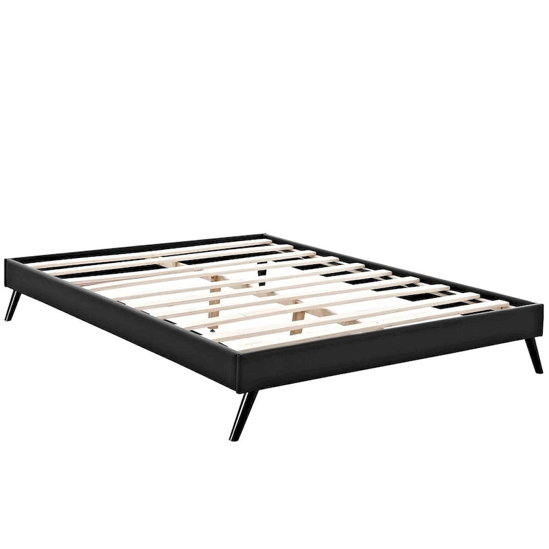 Loryn Queen Bed Frame with Round Splayed Legs