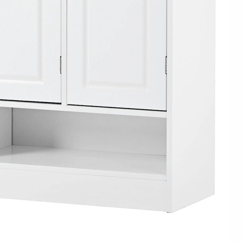 Elegant Minimalist Wooden Shoe Storage Cabinet